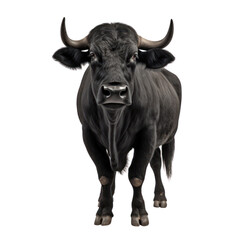 Naklejka premium cow isolated on transparent background cutout