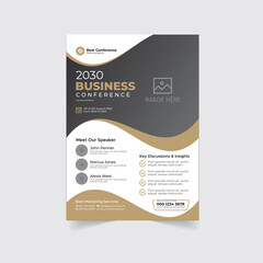 Flyer brochure cover design layout background, Corporate Business poster pamphlet blue red green colors scheme template in A4 size