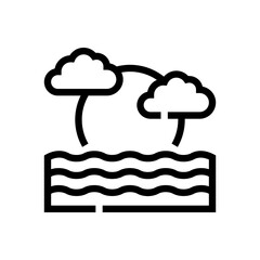 sunrise outline icon