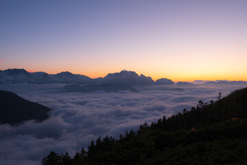 美しい山の風景