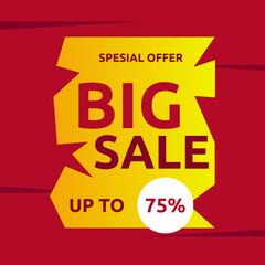 vector banner. Special offer price sign. Advertising discounts symbol. with quotes. Best sellers message.