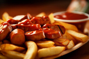 German Style Currywurst