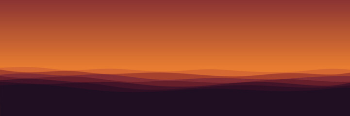 minimalist wave pattern vector illustration good for web banner, ads banner, tourism banner, wallpaper, background template, and adventure design backdrop