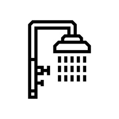 shower outline icon