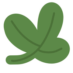 leaf cartoon element ornament