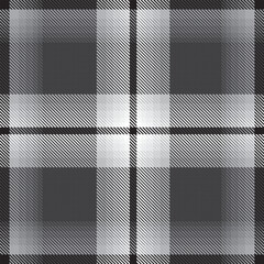 Monochrome Ombre Plaid textured Seamless Pattern © Siu-Hong Mok