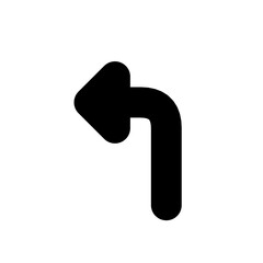 turn left icon