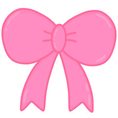pink ribbon bow
