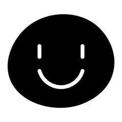 funny emoji glyph 