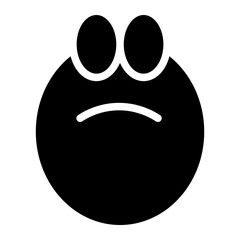 funny emoji glyph 