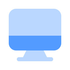 computer duotone icon