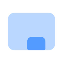 whiteboard duotone icon