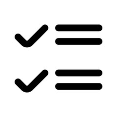 task glyph icon