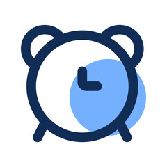 alarm filled line icon