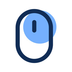 mouse filled line icon