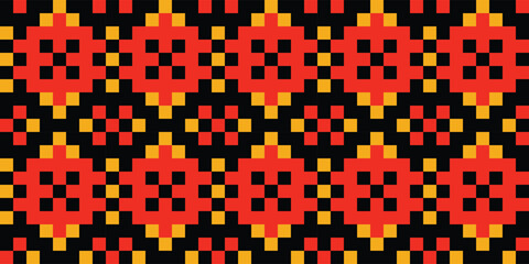 seamless traditional woven art called Anyaman