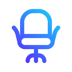 chair gradient icon