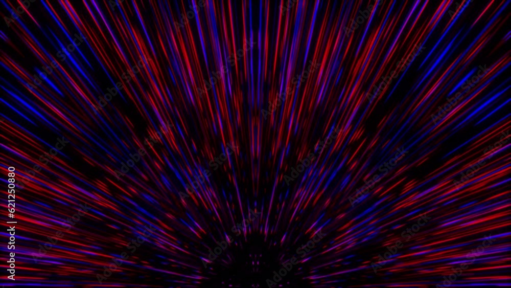 Aufkleber abstract hyperspace background. computer generated 3d render