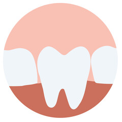 Oral wihte teeth icon dental healthcare orthodontic smile dental hygiene