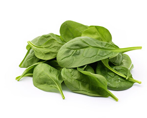 fresh spinach leaves