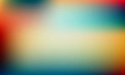 Obraz premium glowing colorful gradient background with grain texture