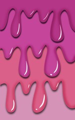 pink splashes pastel wallpaper 3D