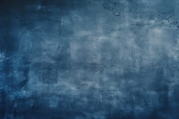 Obraz na płótnie Canvas dark Blue decorative plaster texture with vignette