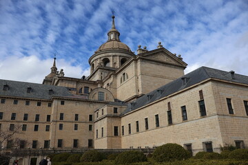 Fototapeta na wymiar church od el escorial in spain