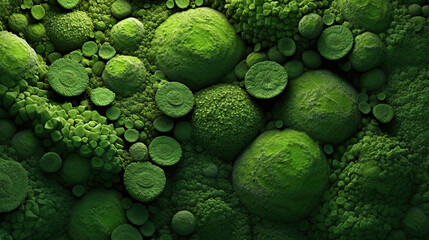 Abstract natural background - green organic texture - 621267293