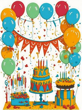 happy birthday coloring pages images 
