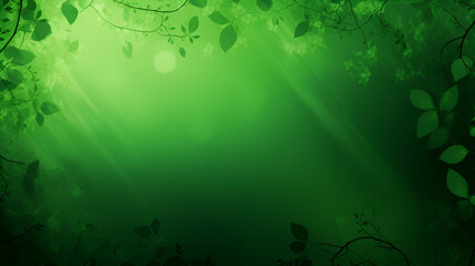 green forest background | Generative AI