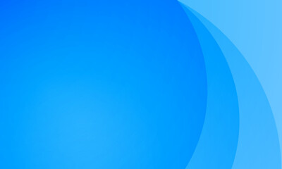 Modern minimal blue gradient abstract background with circle line.