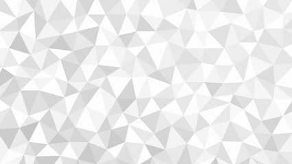Abstract grey low poly paper, gray polygon triangle mosaic background vector. - obrazy, fototapety, plakaty