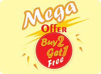 Mega Offer Buy 2 Get 1 FREE Creatives