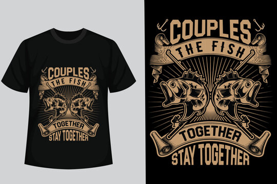 fishing t shirt design for print