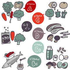 目に良いビタミンが摂れる食材