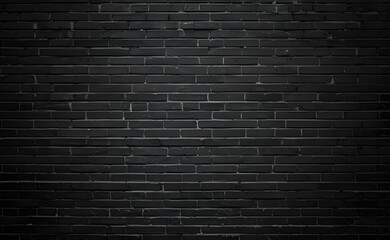 Fototapeta na wymiar 黒いレンガの壁