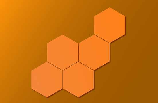 abstract hexagon background