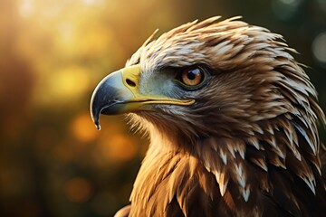 Fototapeta premium close up of a eagle