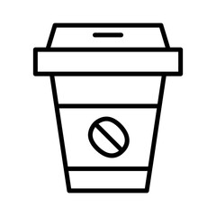 Take away coffee icon
