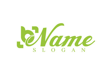 Creative minimal logotype. Graphic alphabet symbol for corporate identity