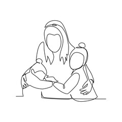 Wother and her children