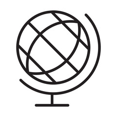 Naklejka premium Geography icon