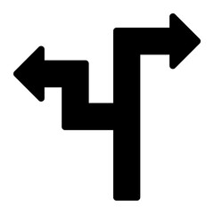 flexibility glyph icon