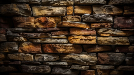 Background of stone wall texture for design and decoration in your work. 