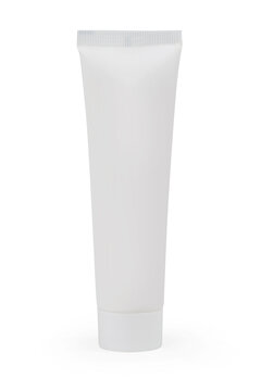 recommend clip art: Blank White cosmetic tube pack Of Cream Or Gel. Ready for your package design. isolated on white background