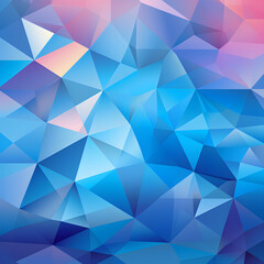 Colorful geometric background of abstract triangular shapes.