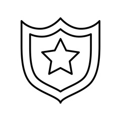 Sheriff badge icon