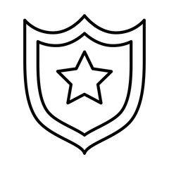 Police badge icon