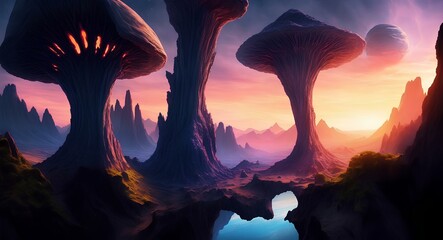 prehistoric extraterrestrial planet